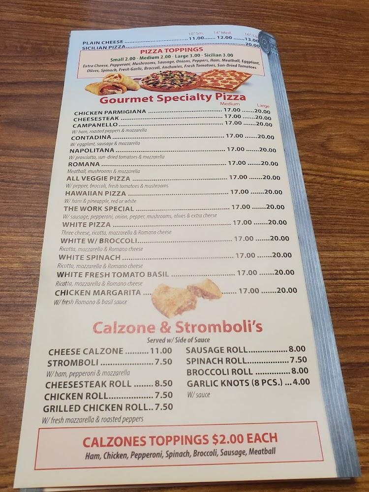Campanello's Deli Pizzeria Menu image 3