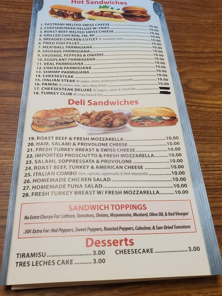 Campanello's Deli Pizzeria Menu image 4